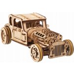Ugears 3D mechanické puzzle The Hot Rod Furious 207 ks – Sleviste.cz