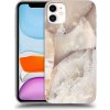 Pouzdro a kryt na mobilní telefon Apple Pouzdro Picasee ULTIMATE CASE MagSafe Apple iPhone 11 - Cream marble