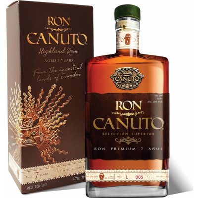 Canuto Highland Rum 7y 40% 0,7 l (karton) – Zboží Mobilmania