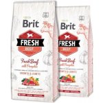 Brit Fresh Beef with Pumpkin Puppy Large 2 x 12 kg – Sleviste.cz