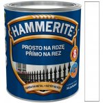 Akzo Nobel Hammerite přímo na rez antikorozní barva hladká bílá, 0,25L – HobbyKompas.cz