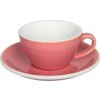 Hrnek a šálek Loveramics Egg Flat White Cup and Saucer Berry 150 ml