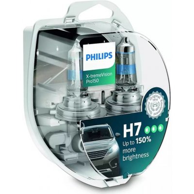 Philips Xtreme Vision Pro150 Sada žárovek 2xH7 12V 55W PX26d 12972XVPS2