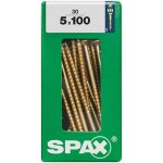 SPAX Vrut 5x100, zápustná hlava, PZ, YELLOX, 30 ks (L) – Hledejceny.cz