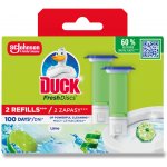 Duck Fresh Discs čistič WC Limetka náhradní náplň 2 x 36 ml – Zboží Mobilmania