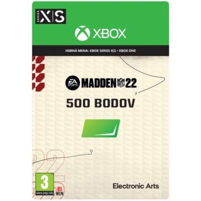 Madden NFL 22 500 Madden Points – Zbozi.Blesk.cz