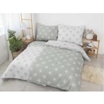 Xpose flanel povlečení LÝDIE Duo šedé 140x200 70x90 – Hledejceny.cz