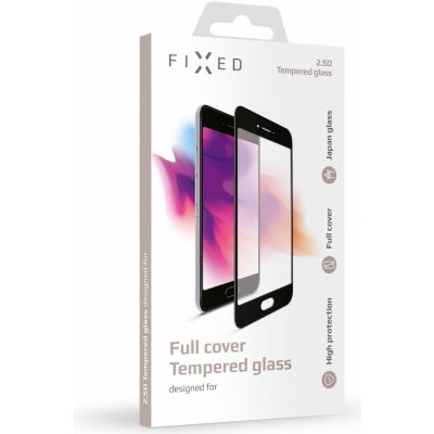 FIXED Full-Cover pro Xiaomi Redmi Note 6, přes celý displej, černé, 0.33 mm FIXGF-348-BK