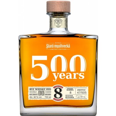 Stará Myslivecká Single Barrel 8y Rye Whisky Double Oaked 40% 0,7 l (holá láhev) – Hledejceny.cz
