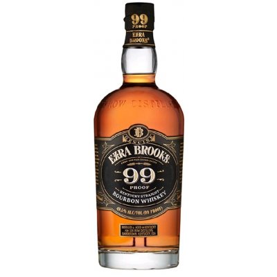 Ezra Brooks 99 Proof Bourbon Whisky 49,5% 0,7 l (holá láhev)
