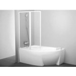 Ravak vanová stěna VSK2 Rosa 140 L transparent Supernova levý, 76L70100Z1 – Zboží Dáma