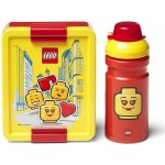 LEGO® Iconic Girl svačinový set láhev a box žlutá červená – Zboží Dáma