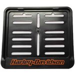 Podložka pod SPZ s 3D logem Harley-Davidson Stříbrná – Sleviste.cz