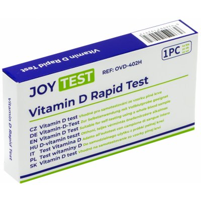 JoyTest Vitamín D test z krve 1 ks – Zboží Dáma JoyTest Vitamín D test z krve 1 ks – Zboží Dáma
