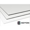 Střešní krytiny Lexan Polykarbonátová deska Soton plná 5 mm 2UV 3050 x 2050 mm čirá 1 ks