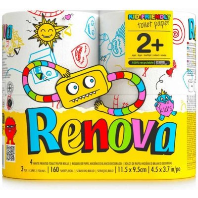 Renova Dětský motiv 3-vrstvý 4 ks – Zboží Mobilmania