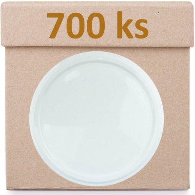 Víčko na sklenici TO-82 - Bílé - Krabice 700 ks – Zboží Mobilmania