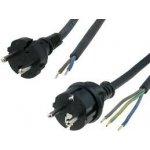 Damija Flexo gumový přívodní kabel 3x1,5 přímá vidlice 3 m černá 1213135 – Zboží Mobilmania