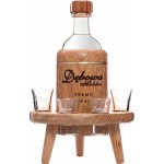 Dębowa Termo stoleček 40% 0,7 l (dárkové balení 4 sklenice) – Zboží Mobilmania