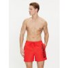 Koupací šortky, boardshorts Calvin Klein Swimwear plavecké šortky KM0KM01004 červené