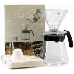 Hario V60-02 Pour Over Kit Plastic Black – Hledejceny.cz