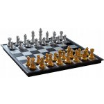 Magnetické šachy ve zlato-stříbrné barvě – Hledejceny.cz