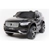 Beneo elektrické autíčko Volvo XC90 čalouněný sedák 24 GHz DO klíč 2 X motor dvoumístné USB SD karta Orginal licence černá