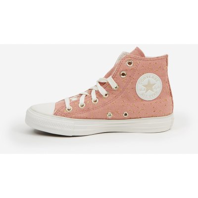 Converse Chuck Taylor All Star dámské kotníkové tenisky s potrhaným efektem starorůžové – Sleviste.cz