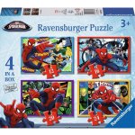Ravensburger 4v1 Spider-Man 12,16,20,24 dílků – Hledejceny.cz