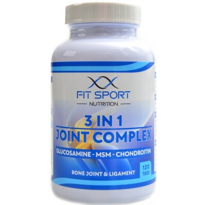 Fitsportnutrition 3 in 1 Joint Complex glucosamine msm chondroitin 120 tablet – Hledejceny.cz