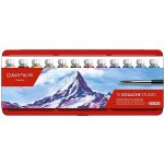 Caran D'Ache Guache studio kvašové barvy 10 ml 12 ks – Sleviste.cz