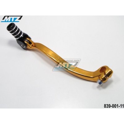 Řadička (řadící páka) Kawasaki KXF250 / 04-05 + Suzuki RMZ / 04-06 - zlatá | Zboží Auto