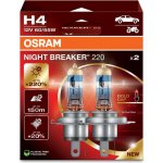 Osram Night Breaker 220 H4 P43t 12V 60/55W 2 ks 64193NB220-2HB – Zboží Mobilmania