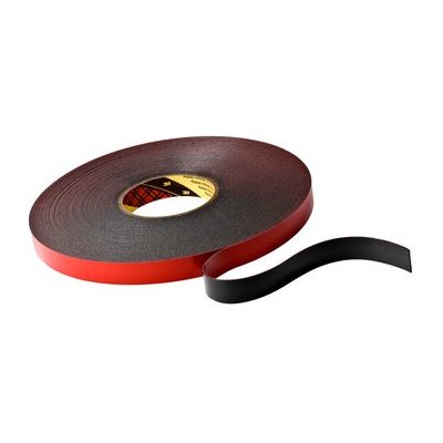 3M 5925 VHB páska vhodná pro práškové nátěry 3 m x 0,64 mm x 12 mm černá – Hledejceny.cz