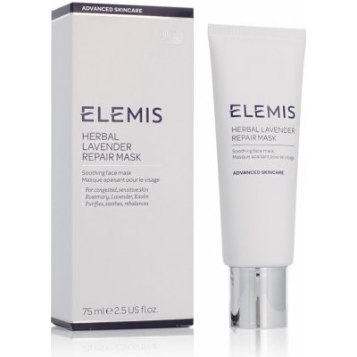 Elemis Advanced Skincare Herbal Lavender Repair Mask zklidňující maska pro citlivou a zarudlou pleť 75 ml – Zbozi.Blesk.cz