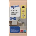 Q-Clean Vlhčené ubrousky na nábytek 40 ks – Sleviste.cz