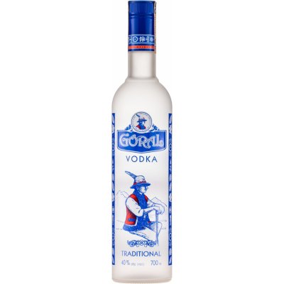 Goral Vodka 40% 0,7 l (holá láhev) – Zboží Dáma