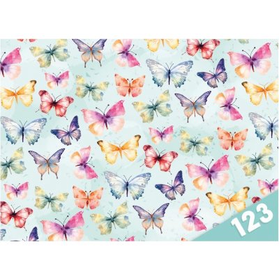 MFP Desky na číslice Motýli – Zboží Dáma