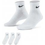 Nike ponožky Everyday Cushion Quarter 3PK sx7667 100 – Sleviste.cz