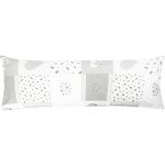 Bellatex na relaxační polštář Srdce patchwork Šedá rozměr 45 x 120 cm – Zboží Dáma