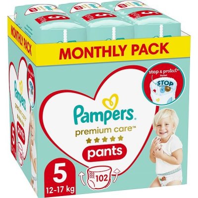 PAMPERS Premium Care Pants 5 102 ks