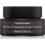 Haruharu Wonder Black Rice 10 Hyaluronic cream Unscented Hydratační krém s černou rýží 50 ml – Hledejceny.cz