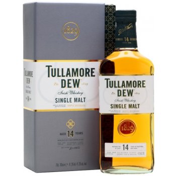 Tullamore Dew 14y 41,3% 0,7 l (holá láhev)