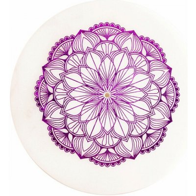 Nefertitis Stojánek mramorový na vonné tyčinky Lotus cca 10 cm – Hledejceny.cz