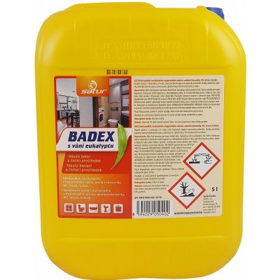 Satur Badex tekutý dezinfekční prostředek s vůní eukalyptu 5 l – Zboží Dáma