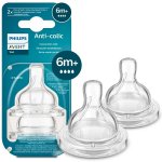 Philips AVENT Savička Anti-colic rychlý průtok 6m+ 2 ks – Zboží Mobilmania