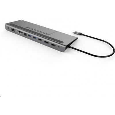 i-Tec USB-C Metal Low Profile 4K Triple Display Docking Station + Power Delivery 85 W C31FLATDOCKPDPLUS – Zbozi.Blesk.cz