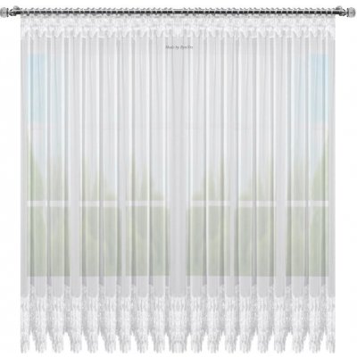 BytoTex Voálová záclona Helena s krajkou 500x250 cm – Hledejceny.cz