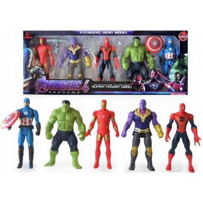 Avengers sada 5 figurek hulk thanos