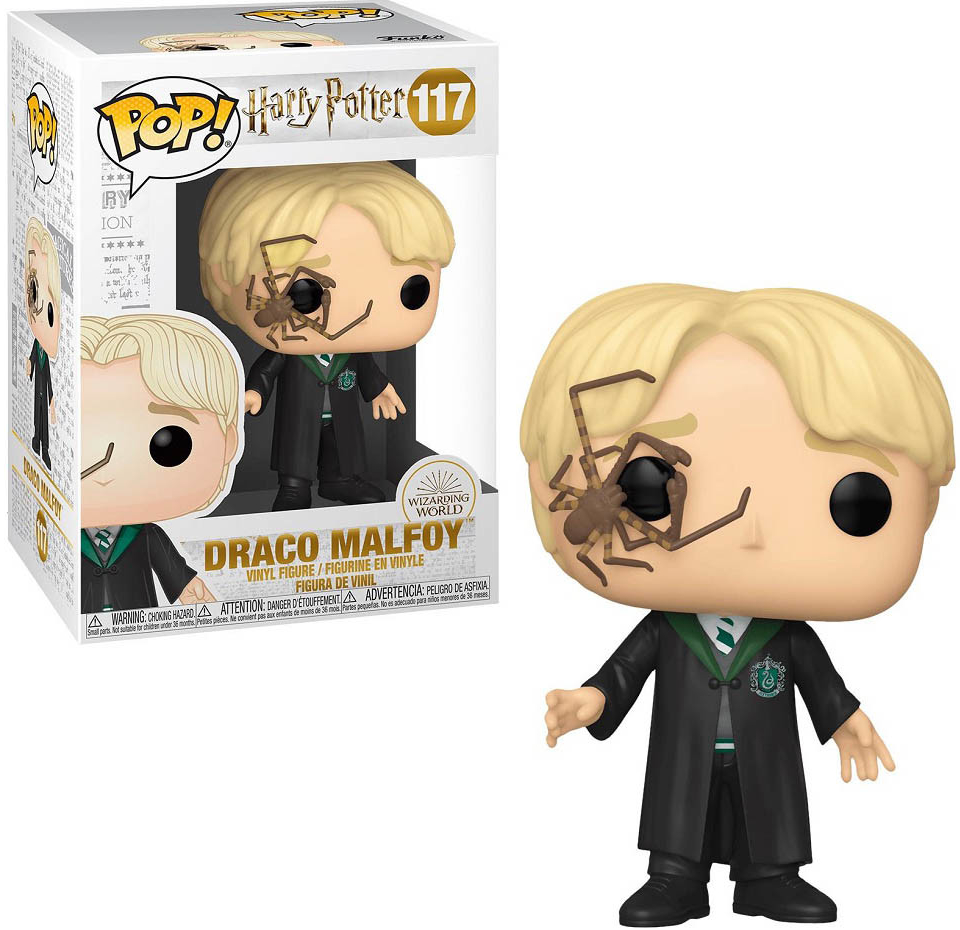 Funko Pop! Harry Potter Malfoy with Whip Spider 9 cm